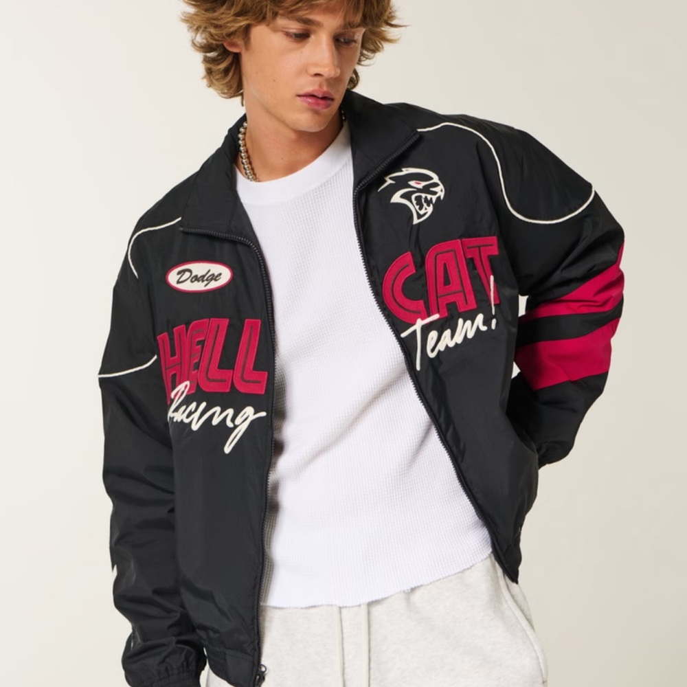 HOLLISTER | Dodge Hellcat Graphic Track Jacket